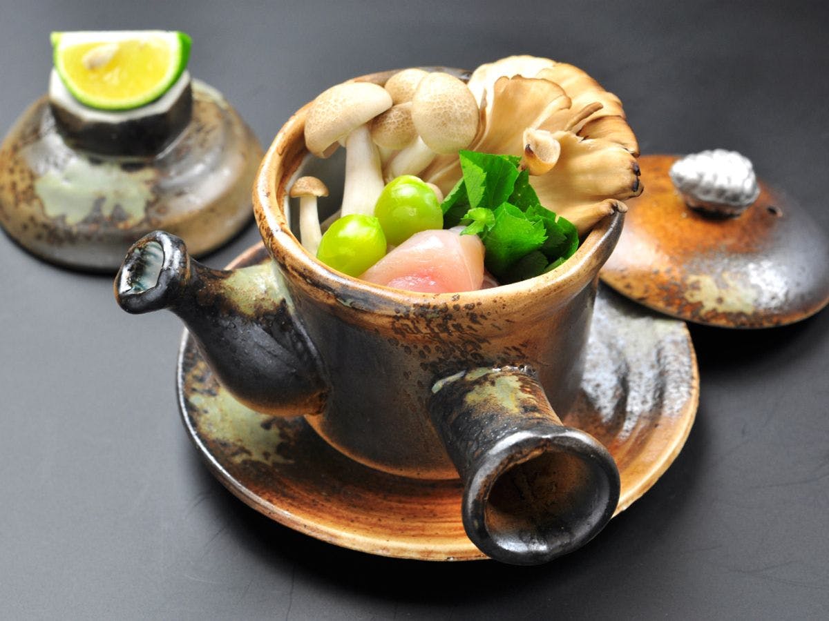 茜彩庵　山水