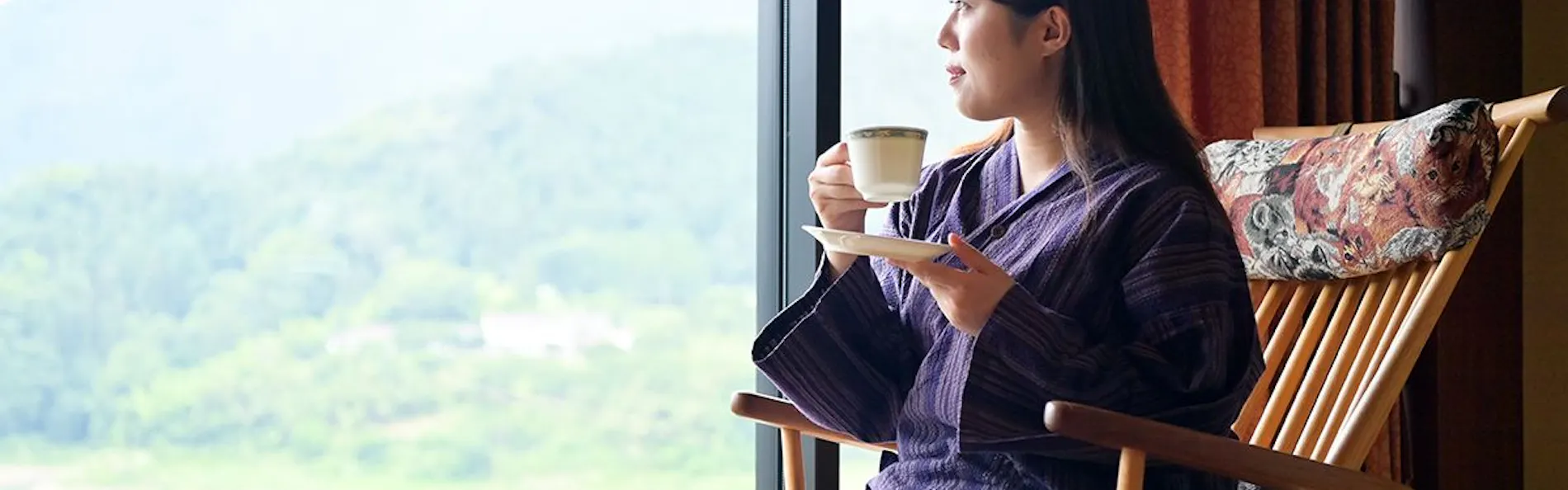 茜彩庵 山水