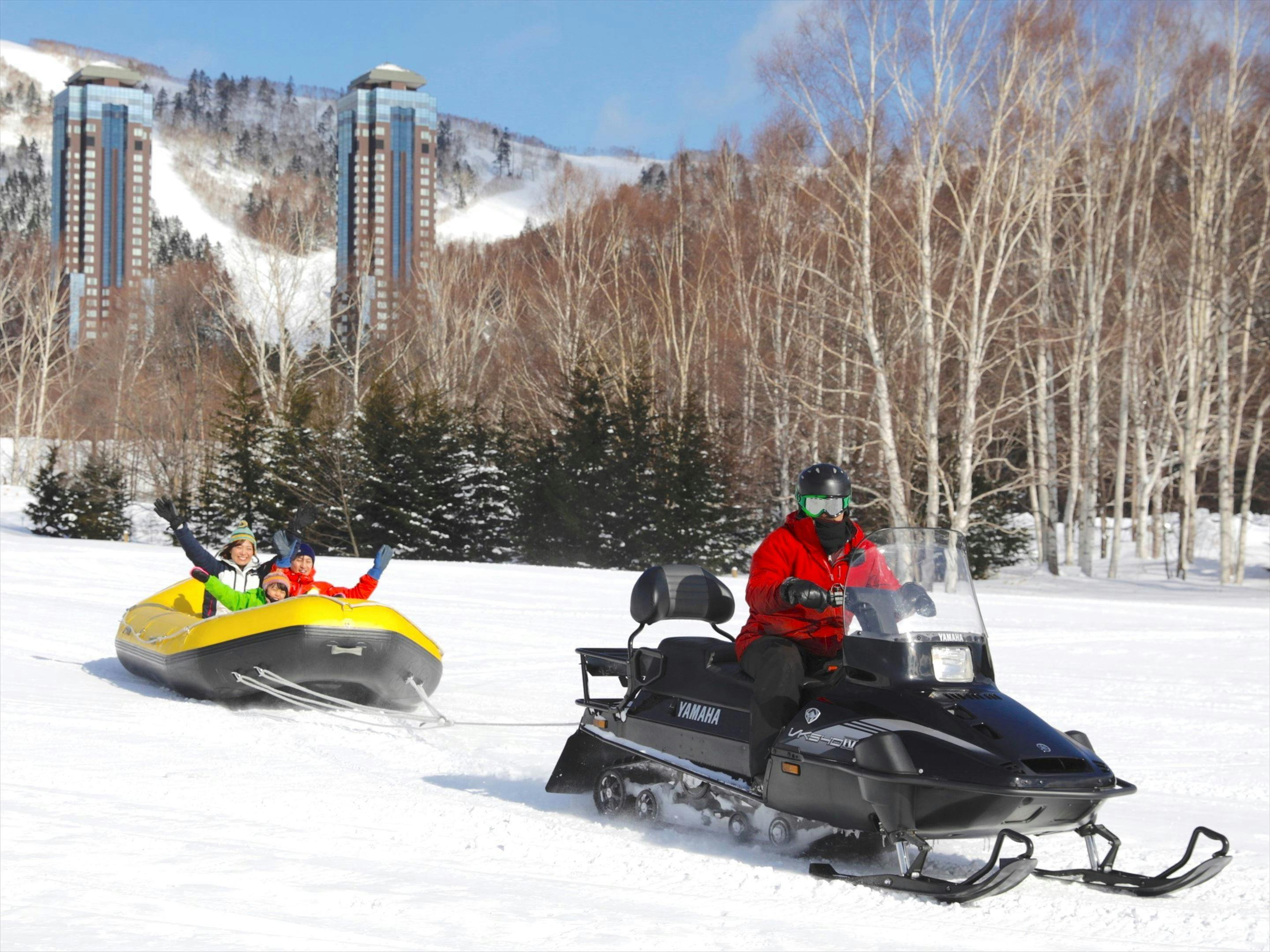 スノーラフティング