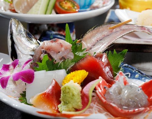 季節のお造り盛り　一例