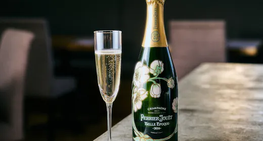 【PERRIER-JOUET Belle Epoque】<รวมอาหารเย็นและอาหารเช้า>อาหารไคเซกิให้คุณดื่มด่ำคู่กับแชมเปญ