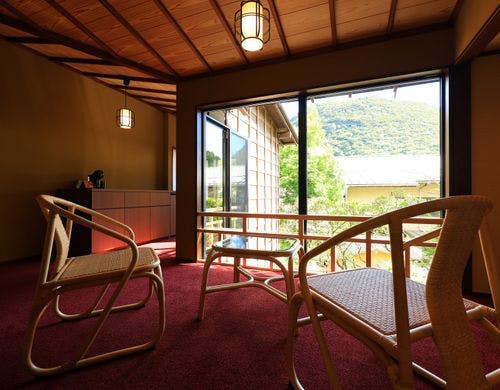 「梢」温泉内風呂付