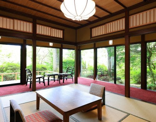 露天風呂付客室「常盤」