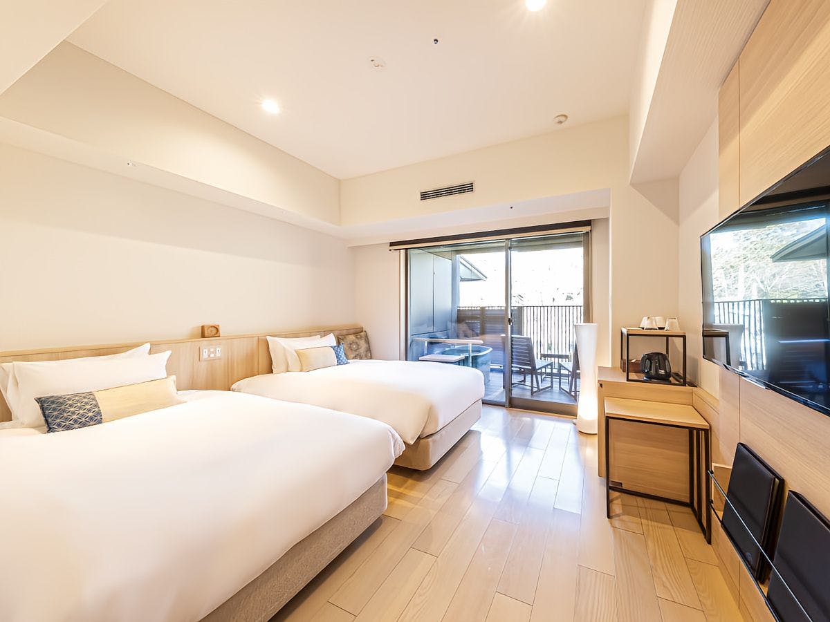 【Phòng đôi thường với bồn tắm ngoài trời】