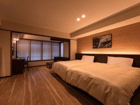 ホテル宮島別荘　夕陽を望む展望畳温泉と自然派ブッフェ料理