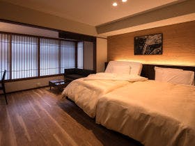 ホテル宮島別荘　夕陽を望む展望畳温泉と自然派ブッフェ料理