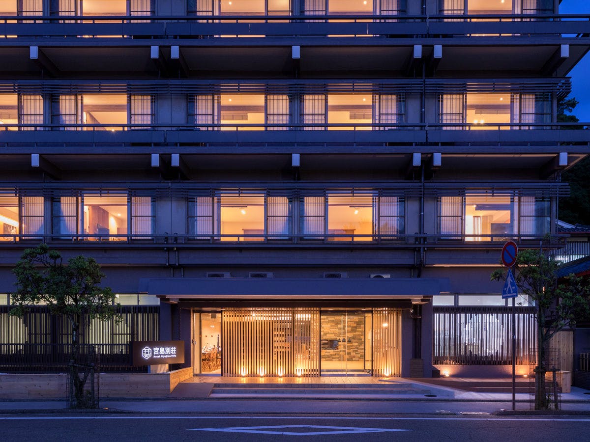 【外観】～ようこそ。ホテル宮島別荘へ～