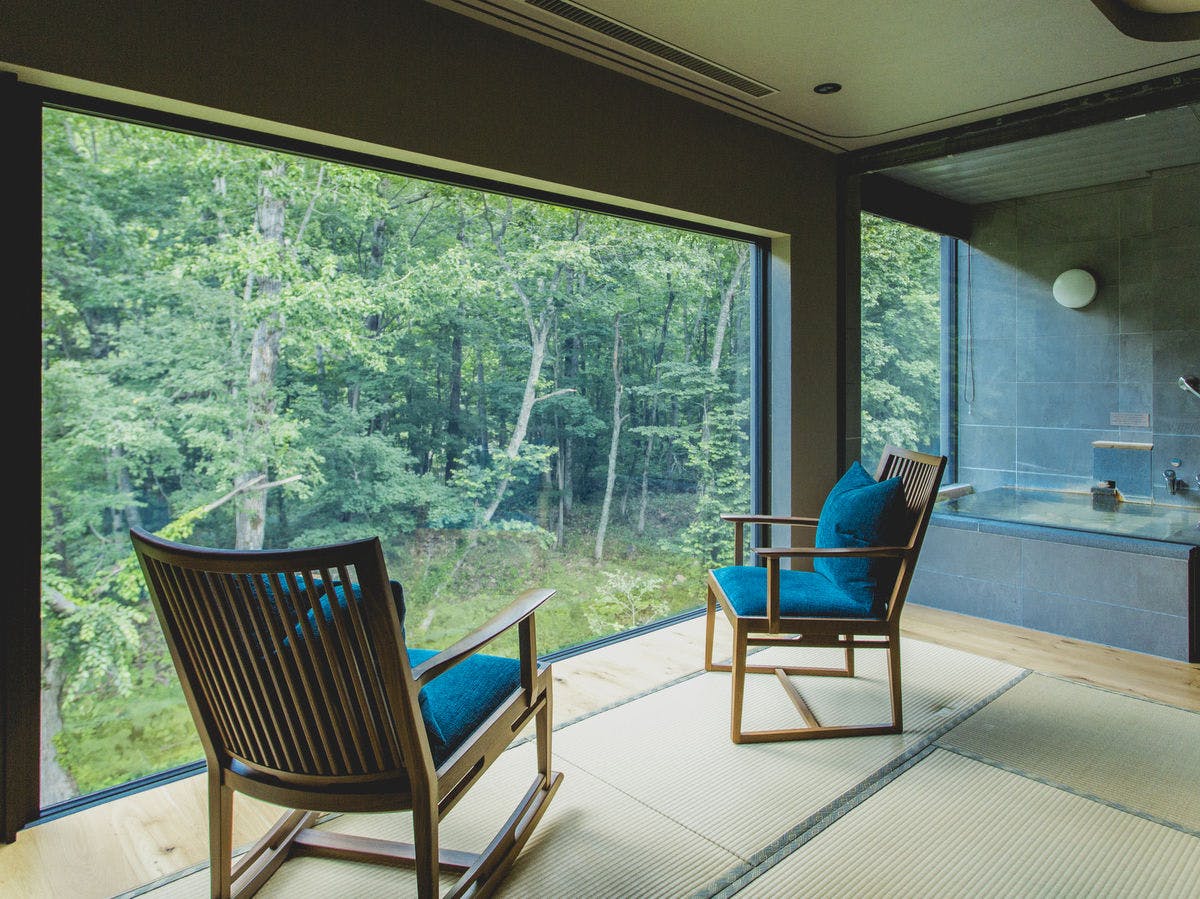 【藍】お部屋からの景色