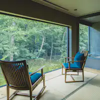 【藍】お部屋からの景色