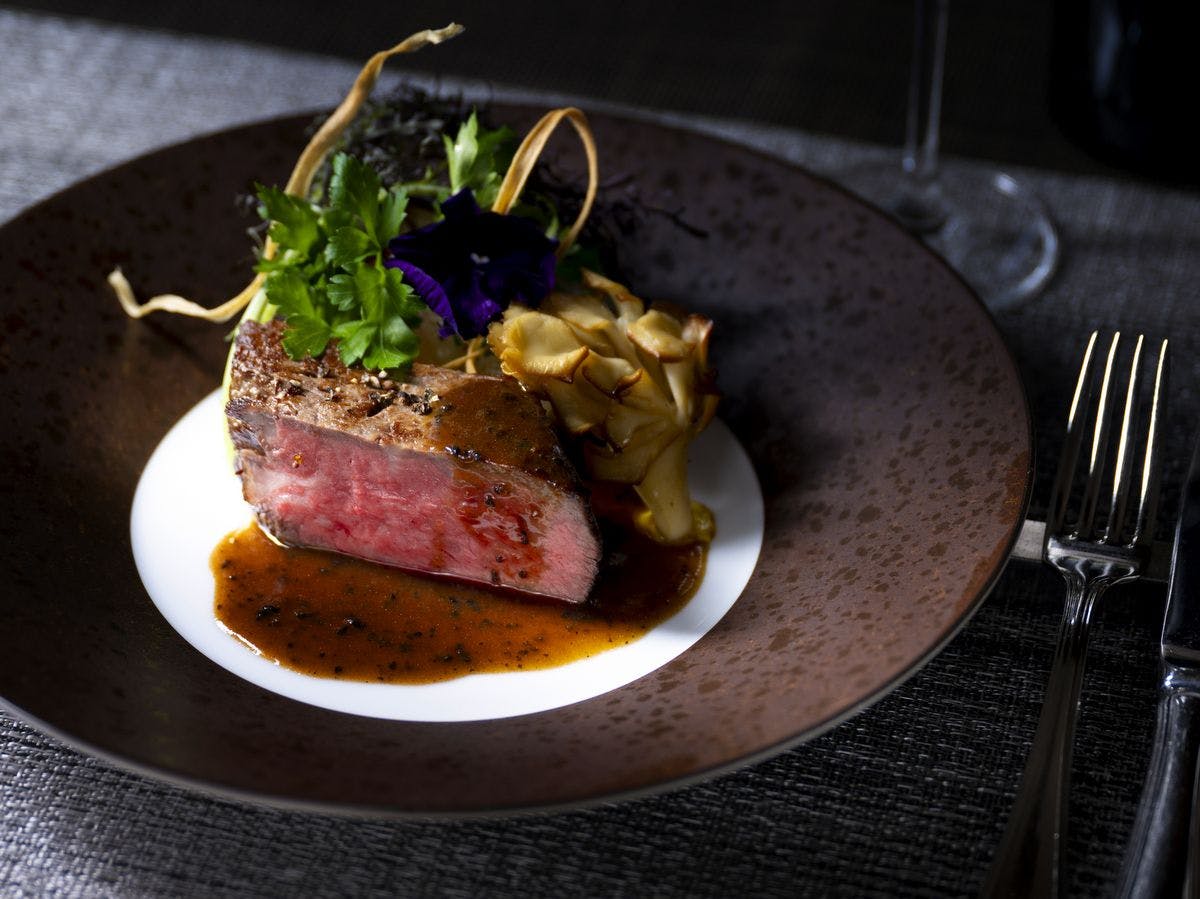 【ご夕食一例】北海道ブランド牛肉を使用