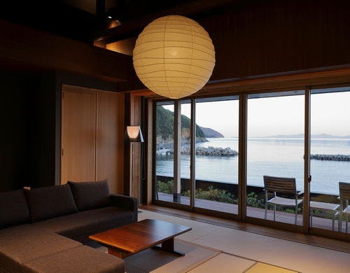 【離れ】島木のしつらい「さ」の音