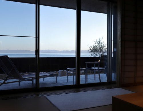 【離れ】島木のしつらい「さ」の音