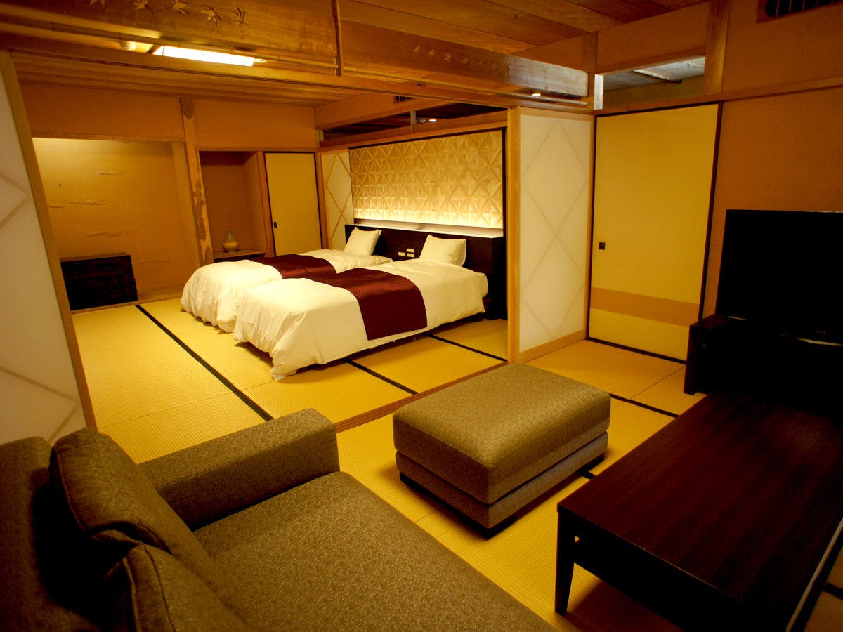 河側12.5+7.5榻榻米日式和洋室露台套房