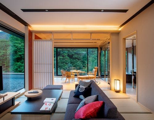 デラックスコーナースイート　ベッドルーム