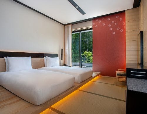 デラックスコーナースイート　リビング