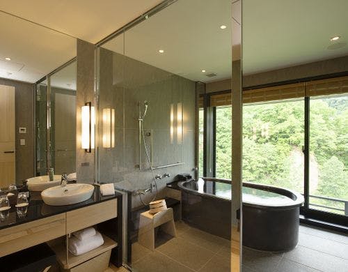 コーナースイート　ベッドルーム