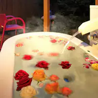 ห้องพักพร้อมอ่างอาบน้ำกลางแจ้ง (คันนะ) - ตัวอย่าง