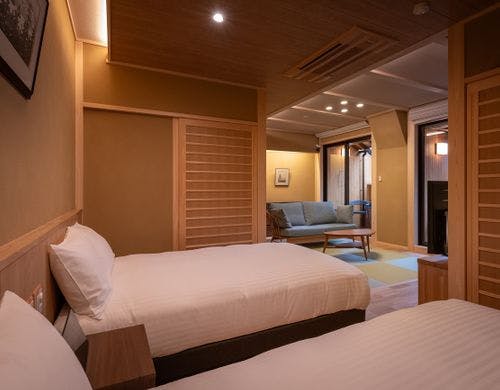 水仙　露天風呂