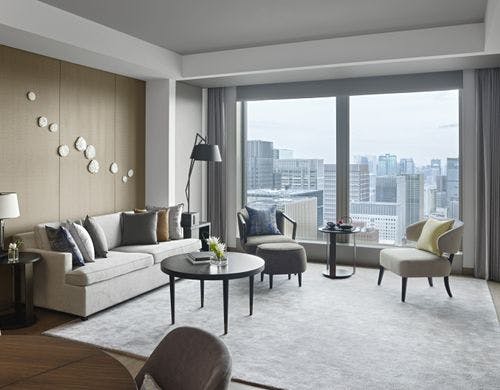 パノラマスイート リビングルーム