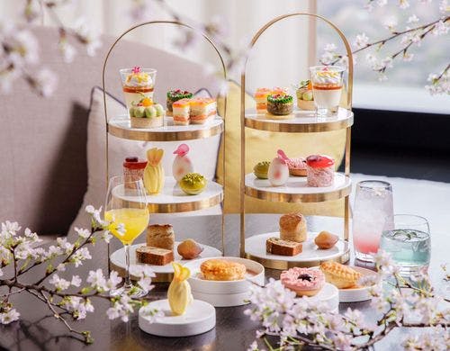 桜スプリングアフタヌーンティー