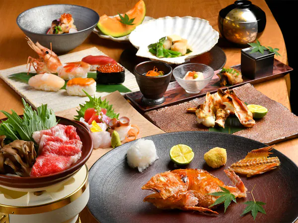 北海道を味わう夕食「北海道懐石」(夕食付)