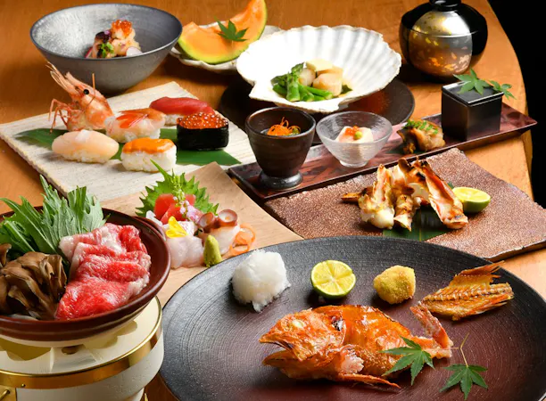 北海道懐石夕食コース
