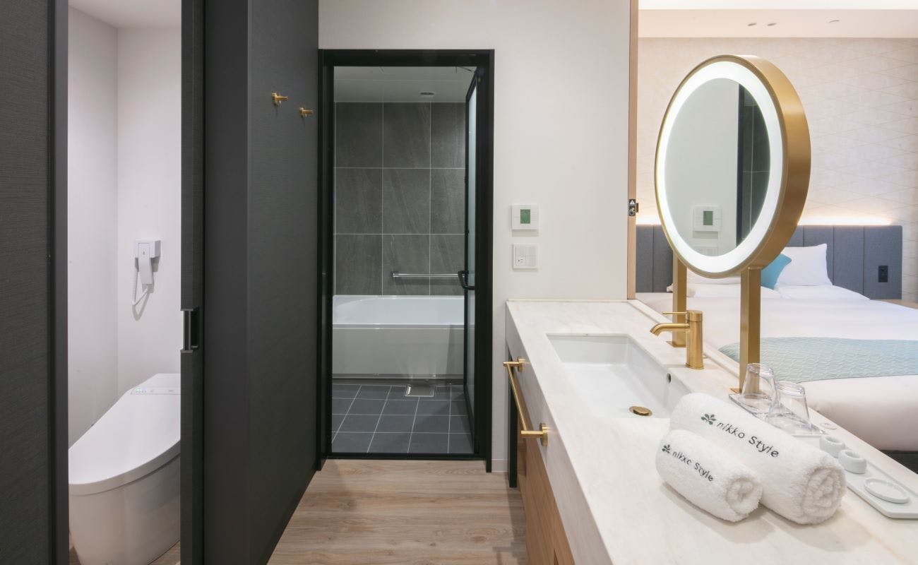 所有客房均設有獨立的浴室和廁所。