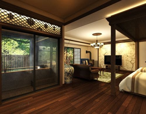 特別室【蓼科倶楽部】露天風呂付き客室