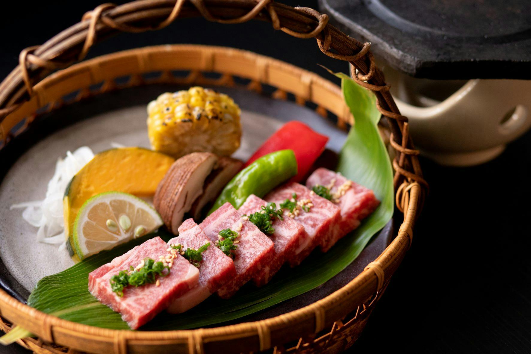 くまもとあか牛溶岩焼