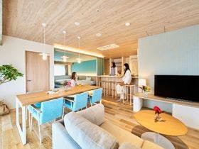 【沖縄県西海岸・東海岸の貸し別荘・コテージ・ヴィラ・コンドミニアム】星野リゾート BEB5 沖縄瀬良垣