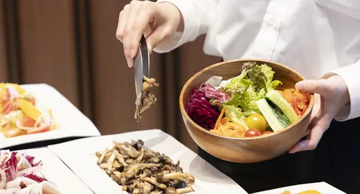 【ペットフレンドリールームご宿泊者様専用・朝食付】旬の食材を使用した洋朝食で素敵な1日の始まりを