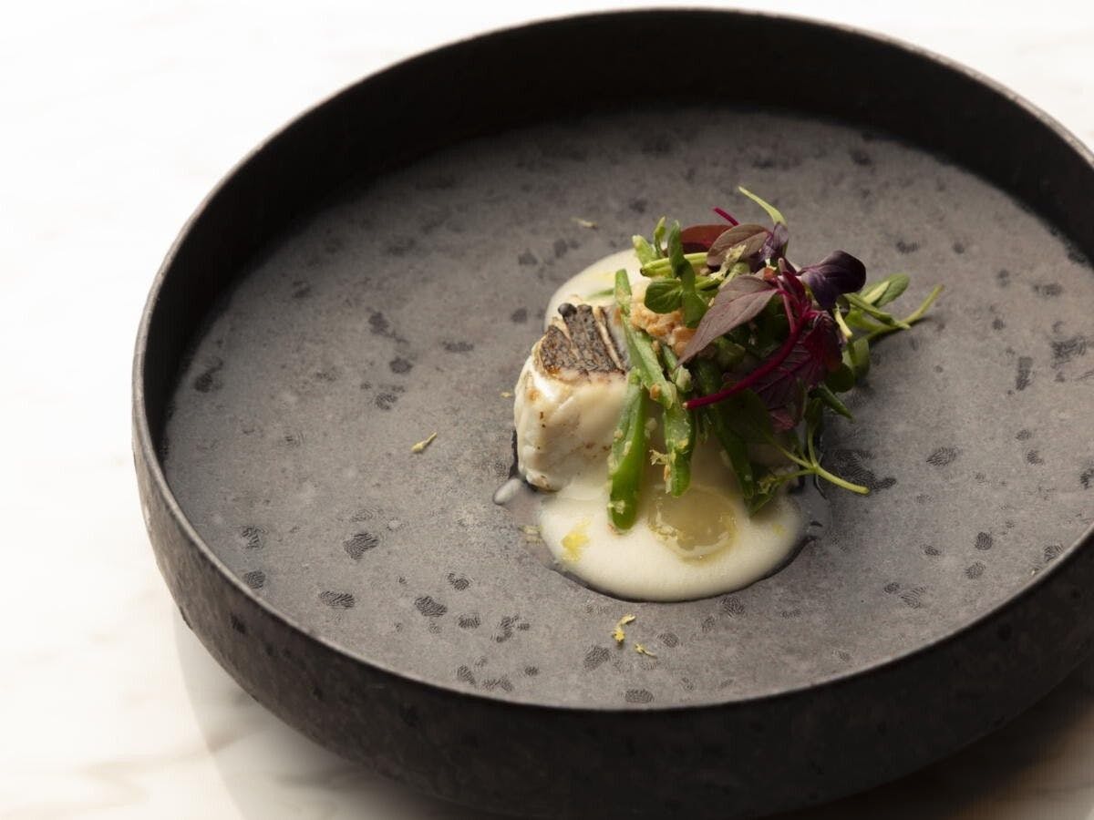 【저녁】메인 생선 요리