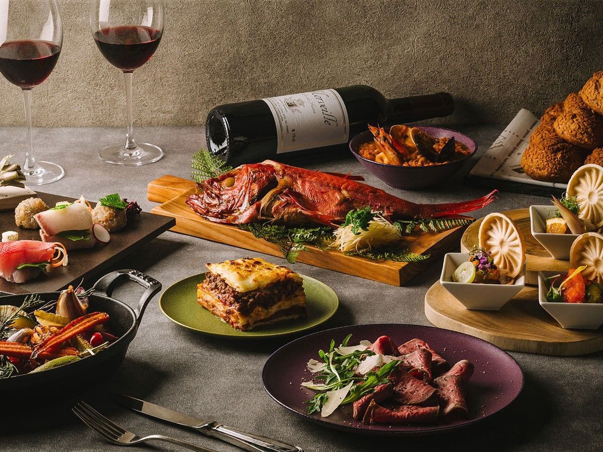 晚餐自助餐圖片