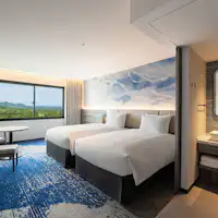 高級雙床房三點分離