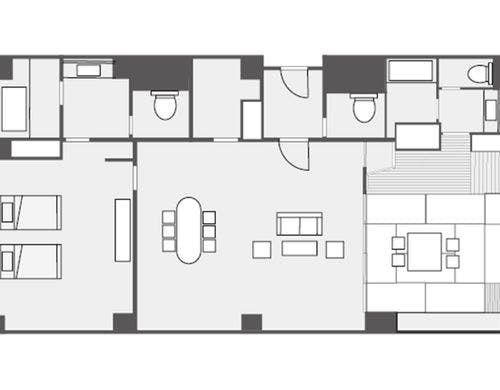 クラシックデラックススイート和洋144平米