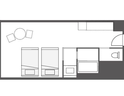 スーペリアツイン　マウンテンビュー