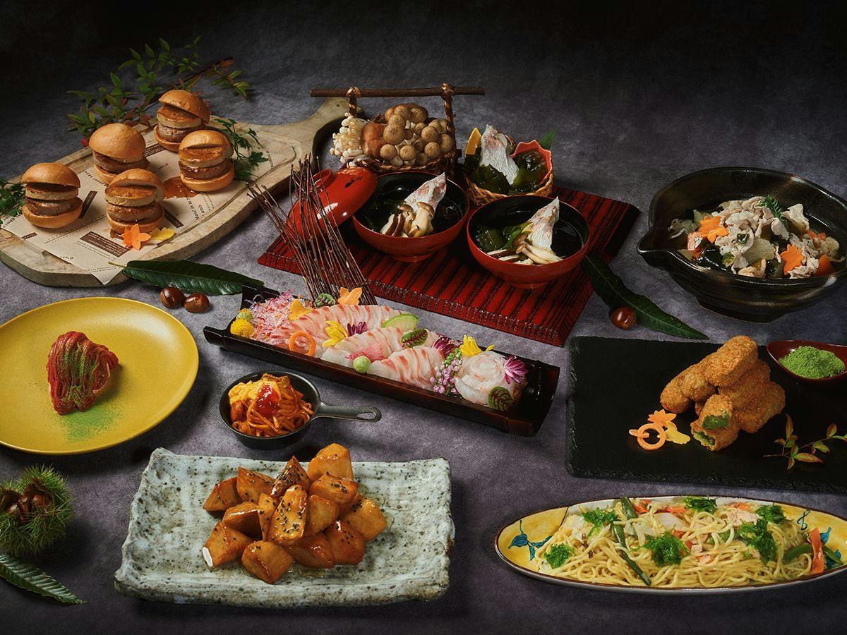 三重食材を味わう
秋のディナービュッフェ