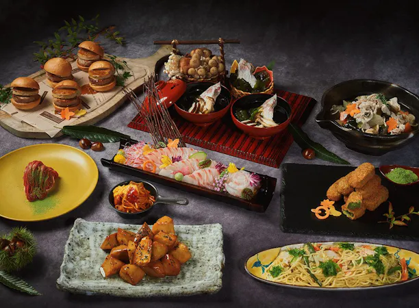 三重食材を味わう
秋のディナービュッフェ
