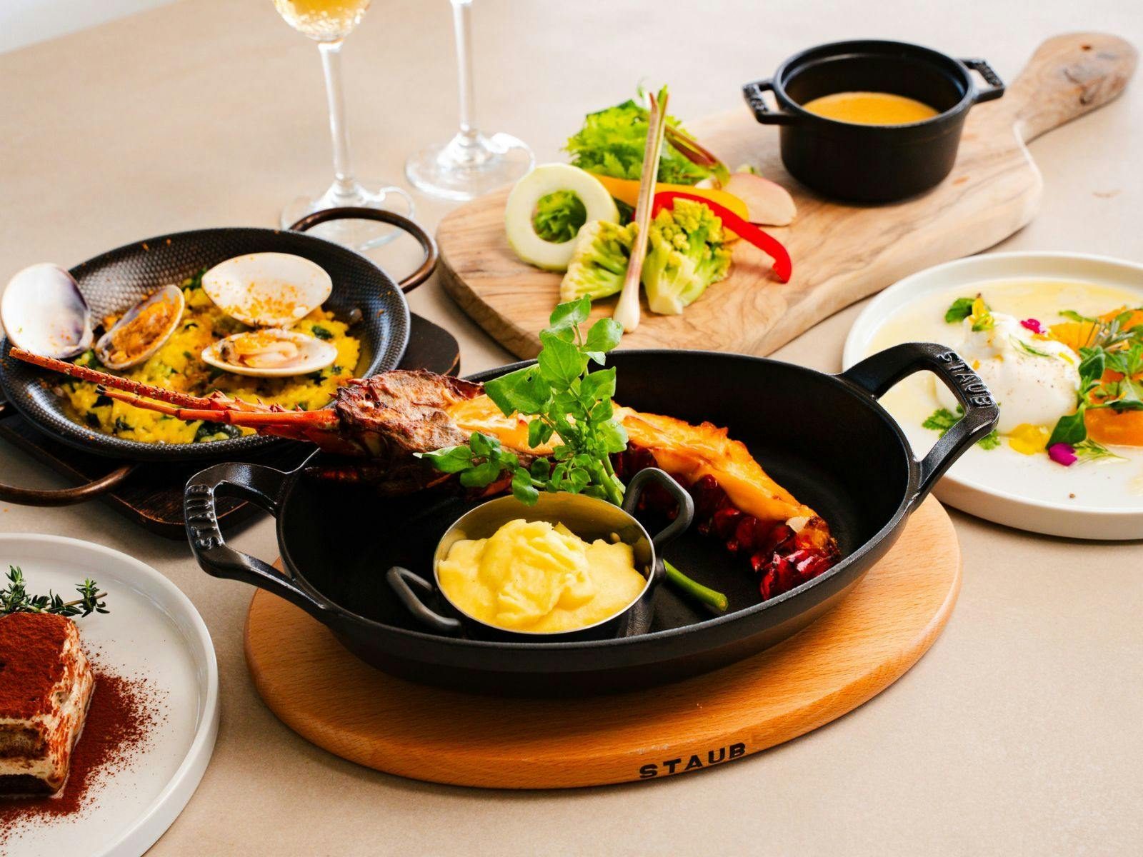 【季節限定｜1泊2食付】 DINNER｜BPC LOBSTER GRATIN AMÉRICAINE