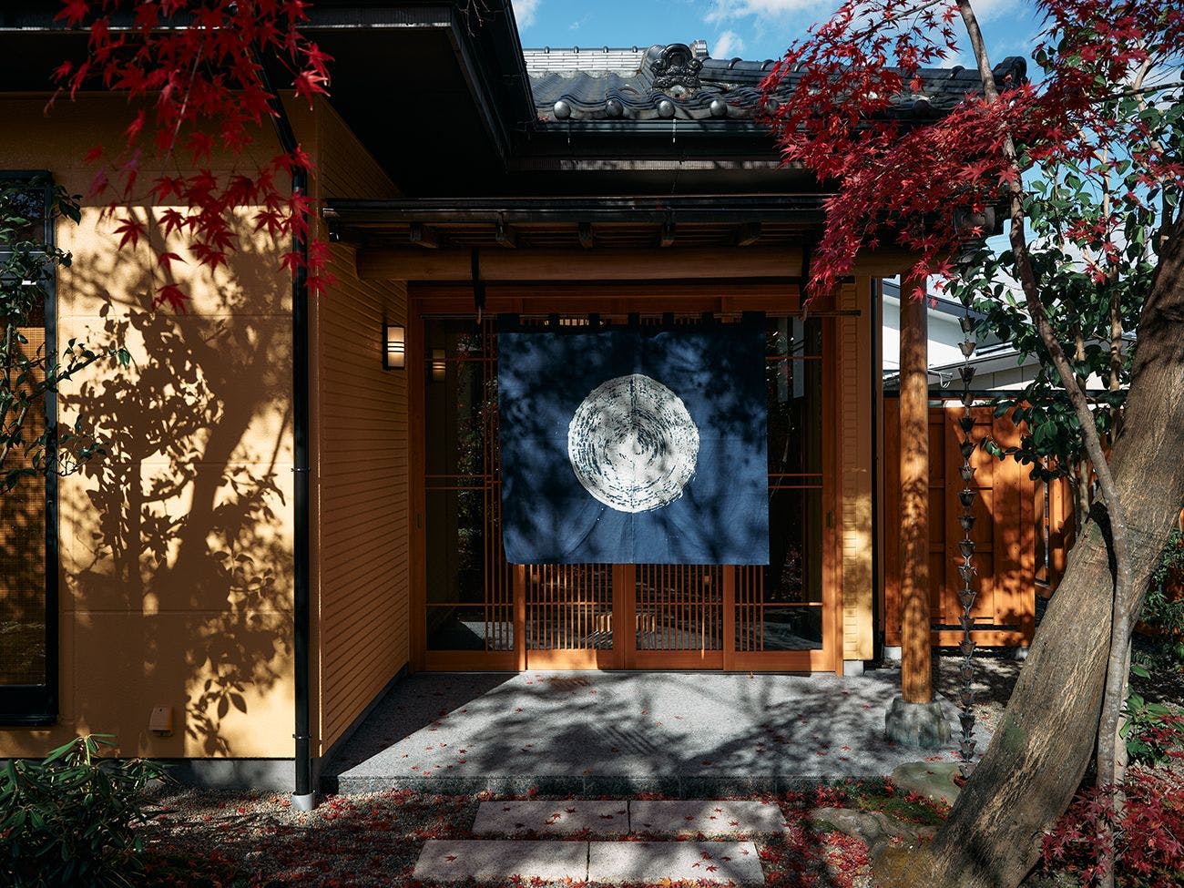 静静伫立的仅限三间客房的美食住宿