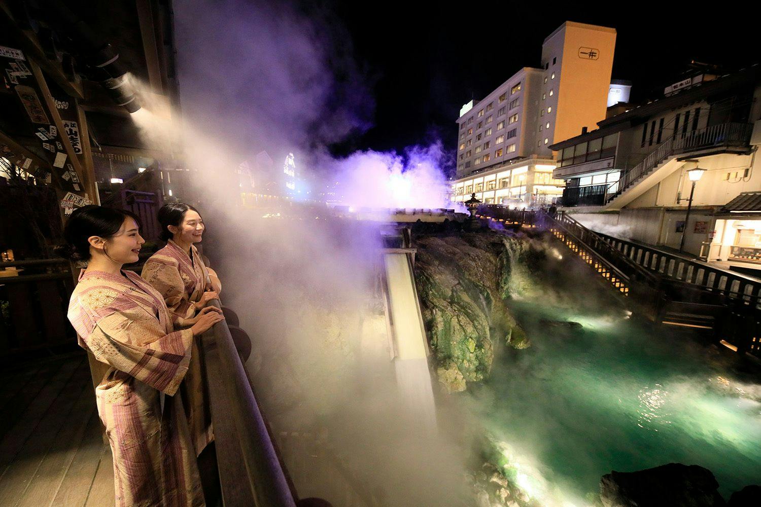 草津溫泉(Kusatsu Onsen)是街頭漫步的樂趣之一