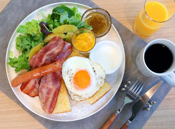 【洋朝食プレート
