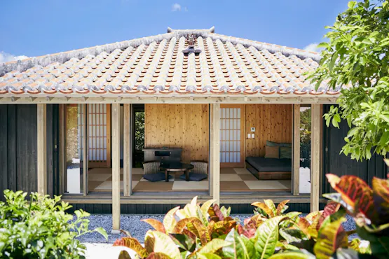 ภายนอกห้องพัก