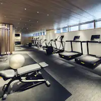 Gym kebugaran lantai 9