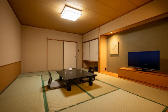 Kamar Gaya Jepang Moderat