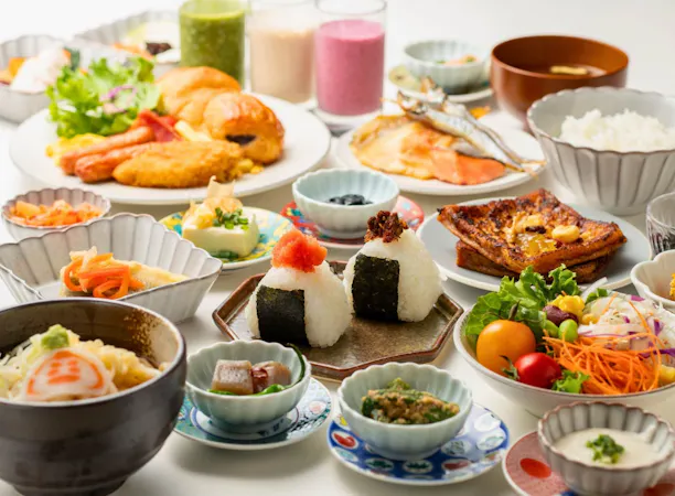 朝食ビュッフェ 一例