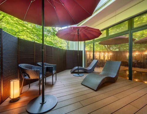 大浴場　女湯　外気浴