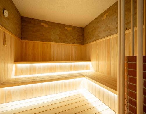 大浴場　女湯　サウナ