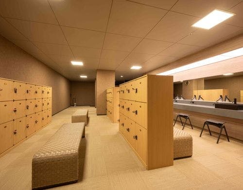 大浴場　女湯　脱衣所