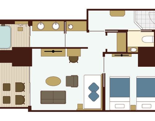 【客室】スカイトリプル《イースト》